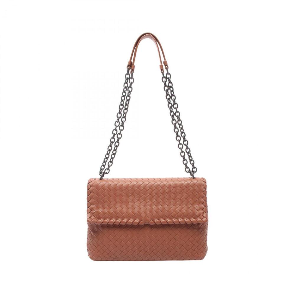 Bottega Veneta Olympia Intrecciato Shoulder Bag/Handbag, Lambskin Leather, Wo...